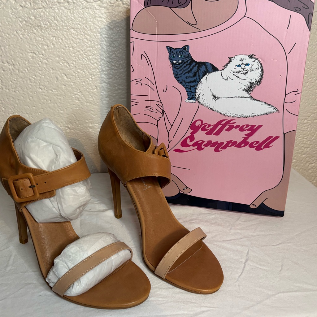 Jeffrey Campbell Tan Heels